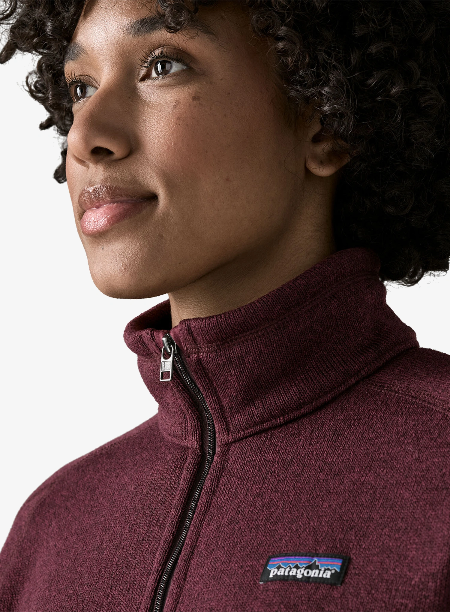 Дамски полар Patagonia Better Sweater Jacket - berry fig