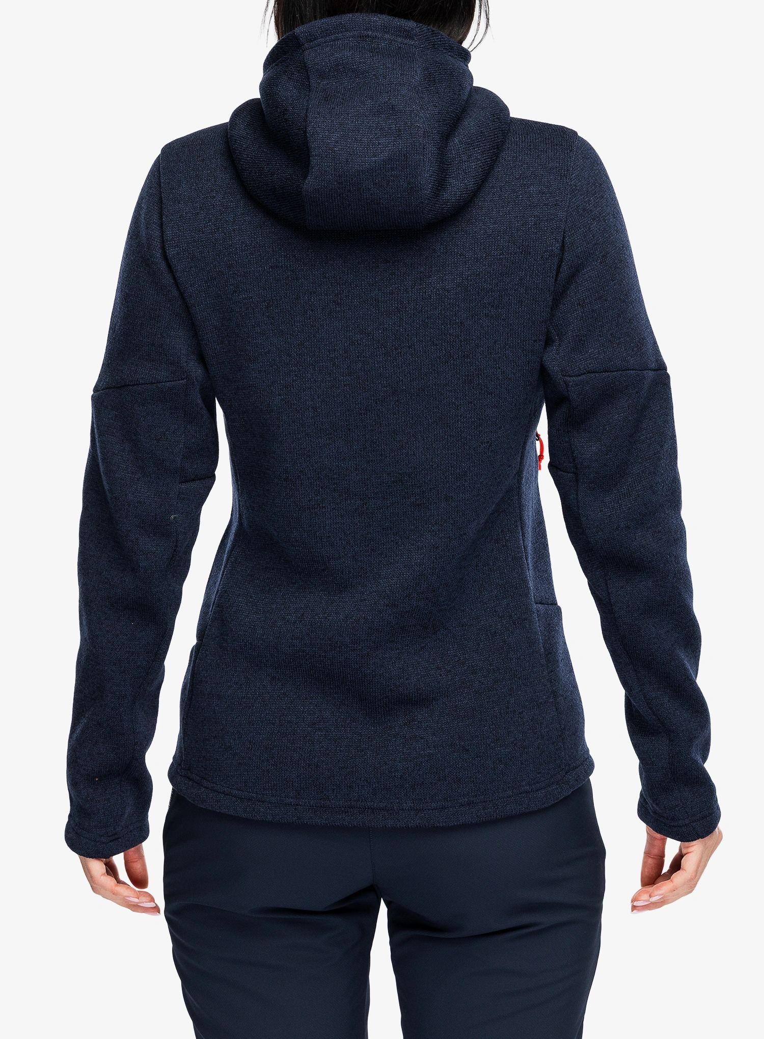 Дамски полар Salewa Puez Rocca Pl Hooded Jacket - navy blazer