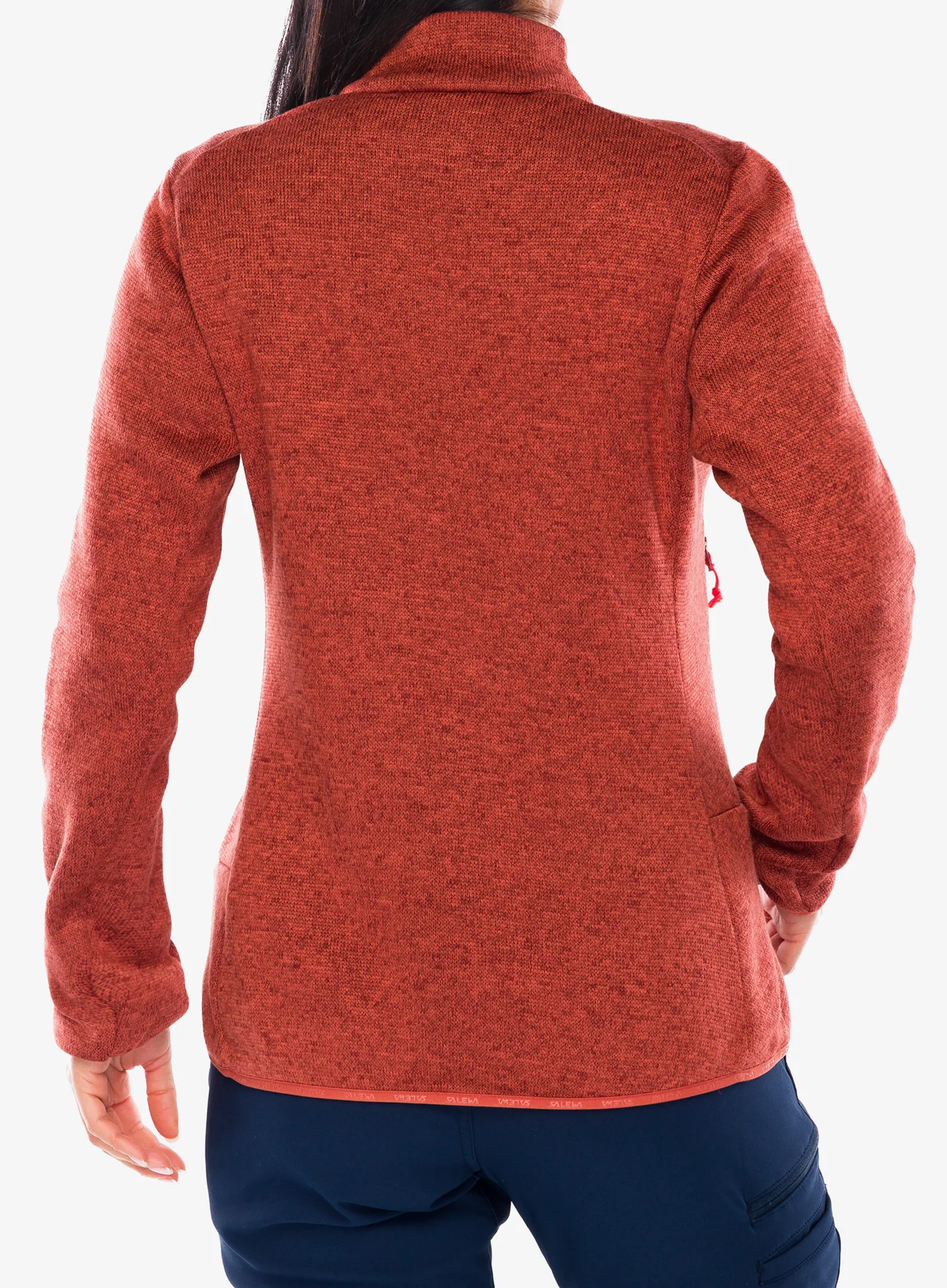 Дамски полар Salewa Puez Rocca PL Jacket - etruscan red