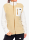 Дамски полар The North Face Yumiori Full Zip - khaki stone/white dune