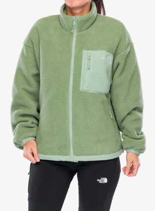 Дамски полар The North Face Yumiori Reversible Jacket - slate moss/bark mist