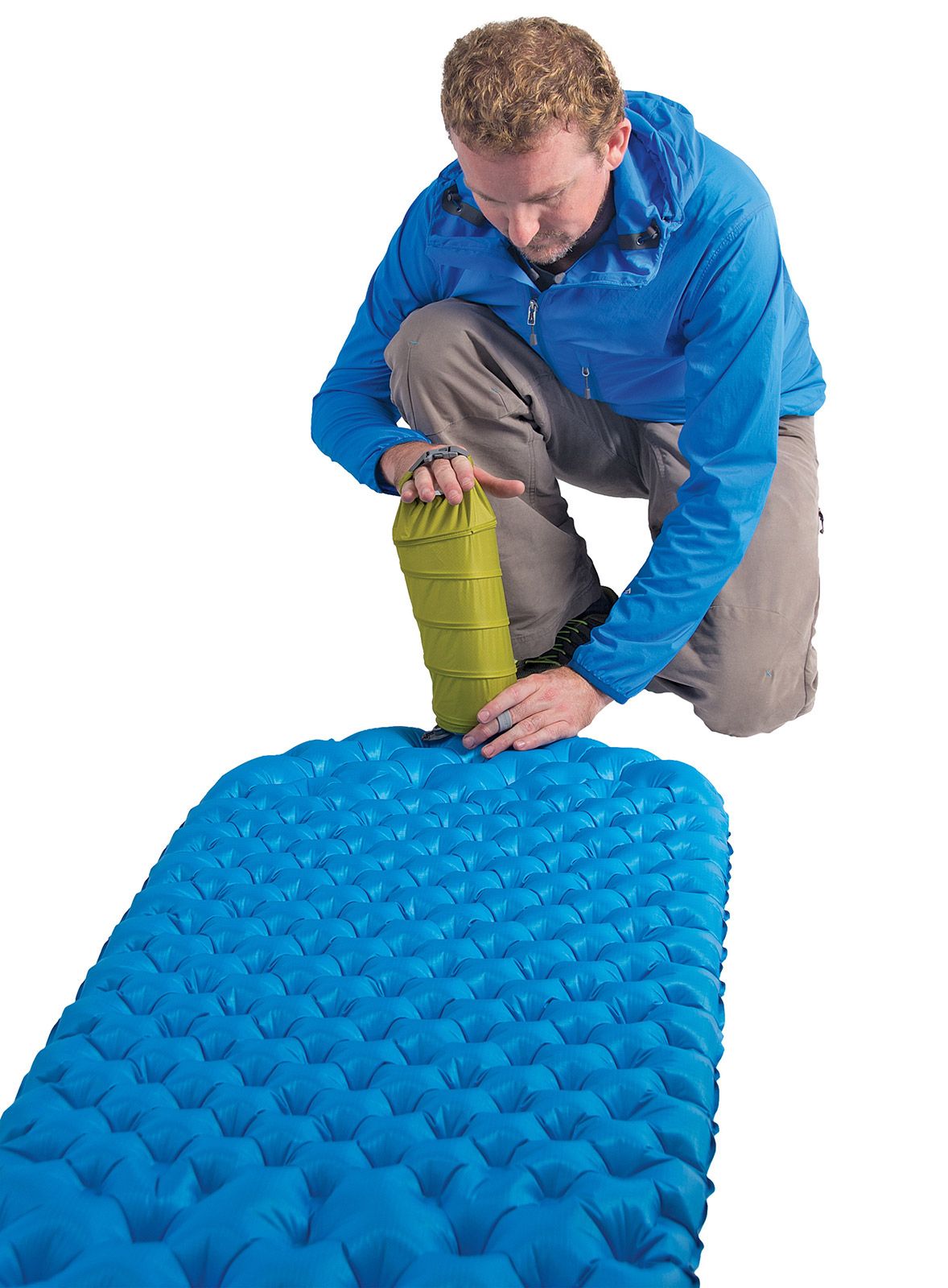 Помпа за матрак Sea To Summit Jet Stream Pump Sack - lime