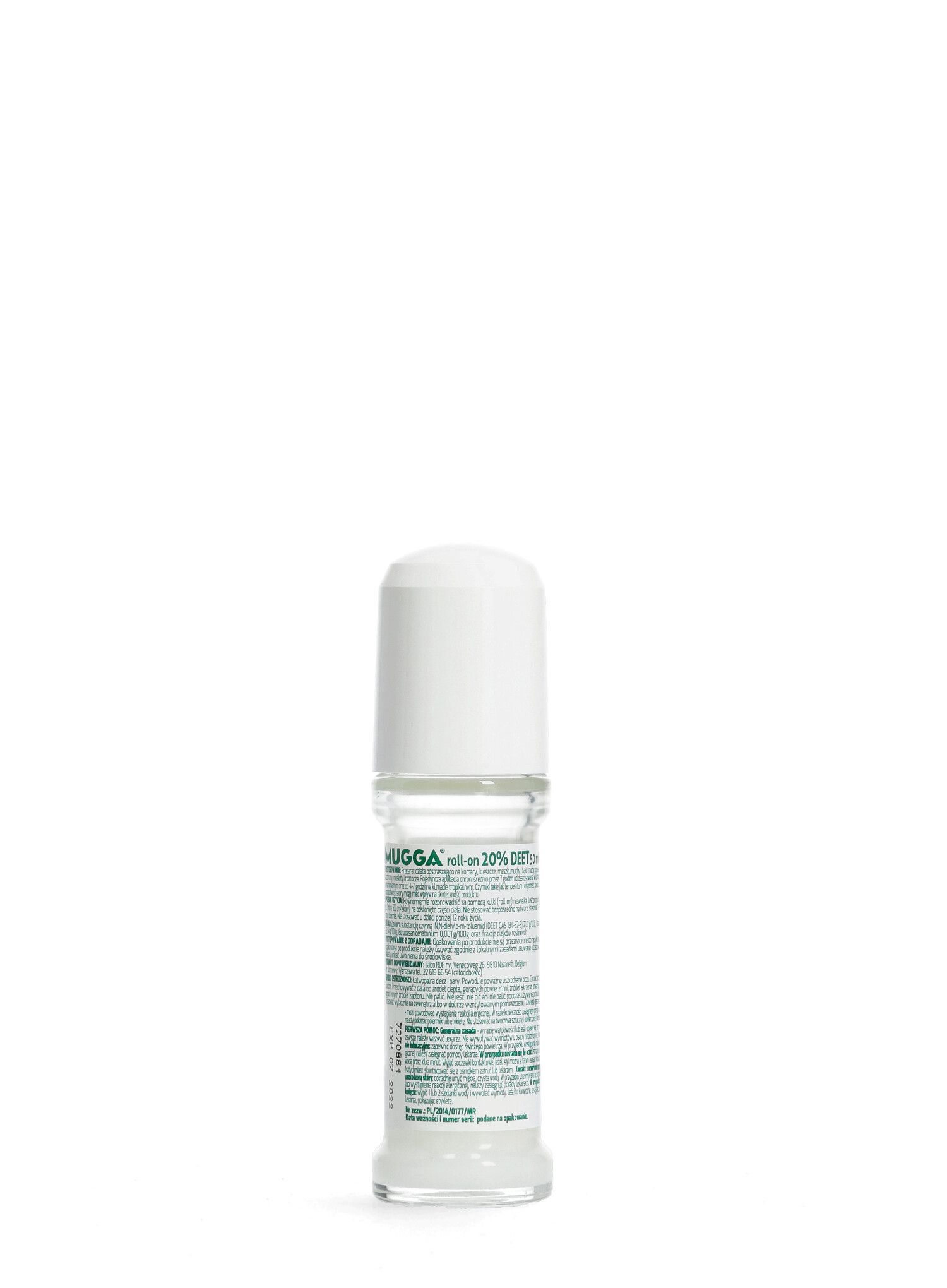 Препарат против комари и кърлежи MUGGA Roll-On 20% 50 ml