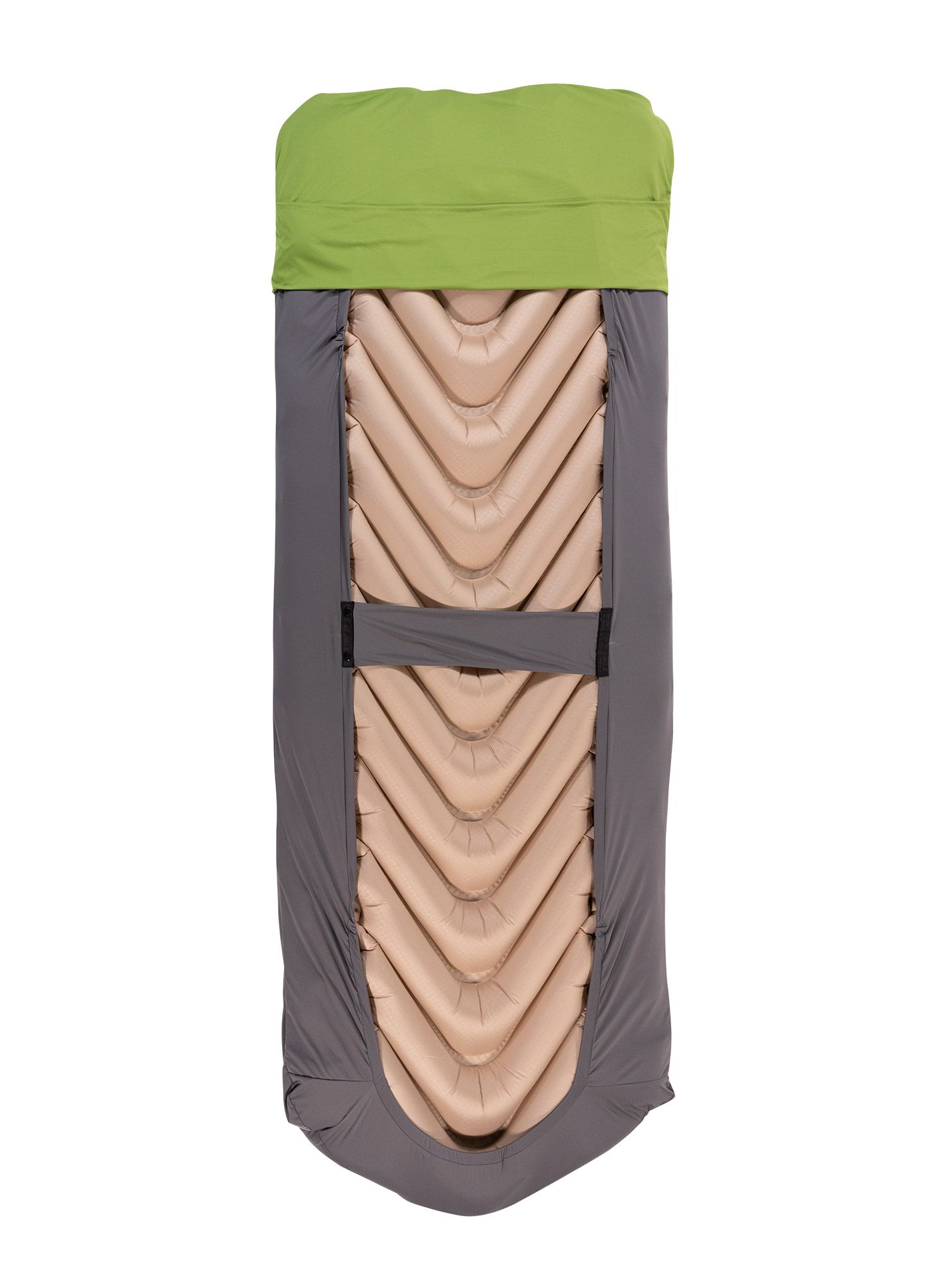Чаршаф Klymit Luxe V Sheet Pad Cover - green/grey