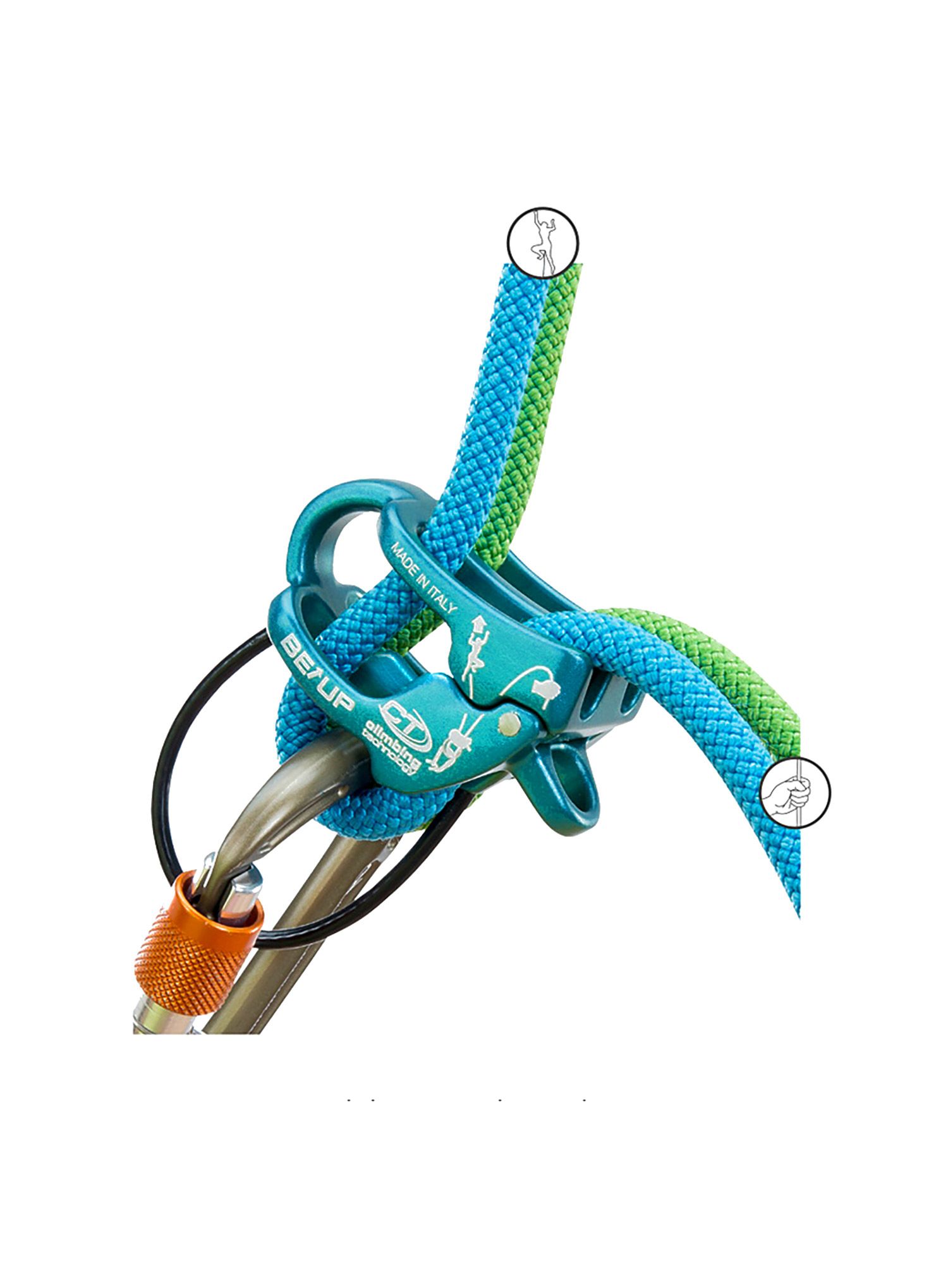 Протриващо устройство Climbing Technology Be-Up - blue