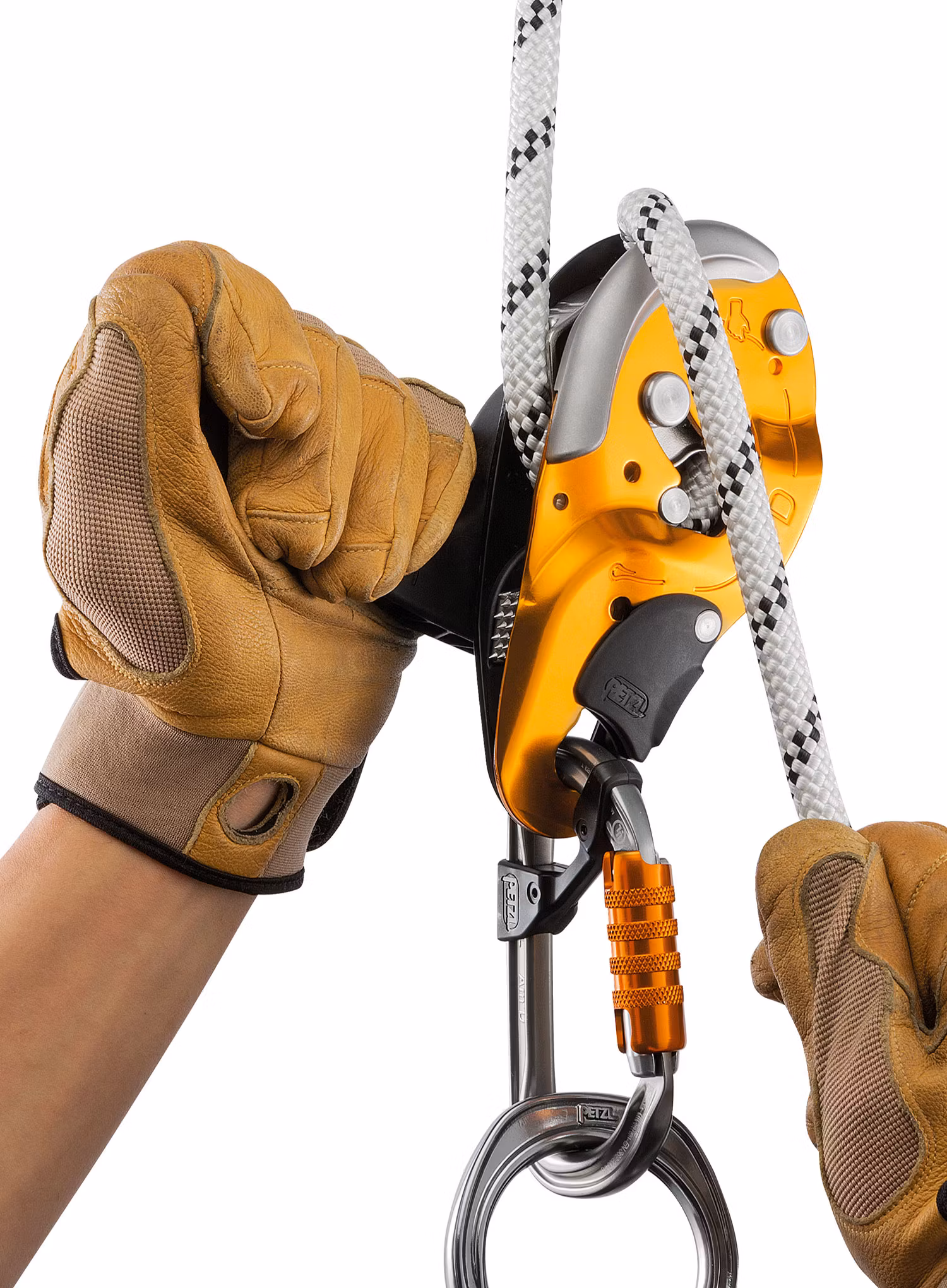Десандьор Petzl ID S - yellow