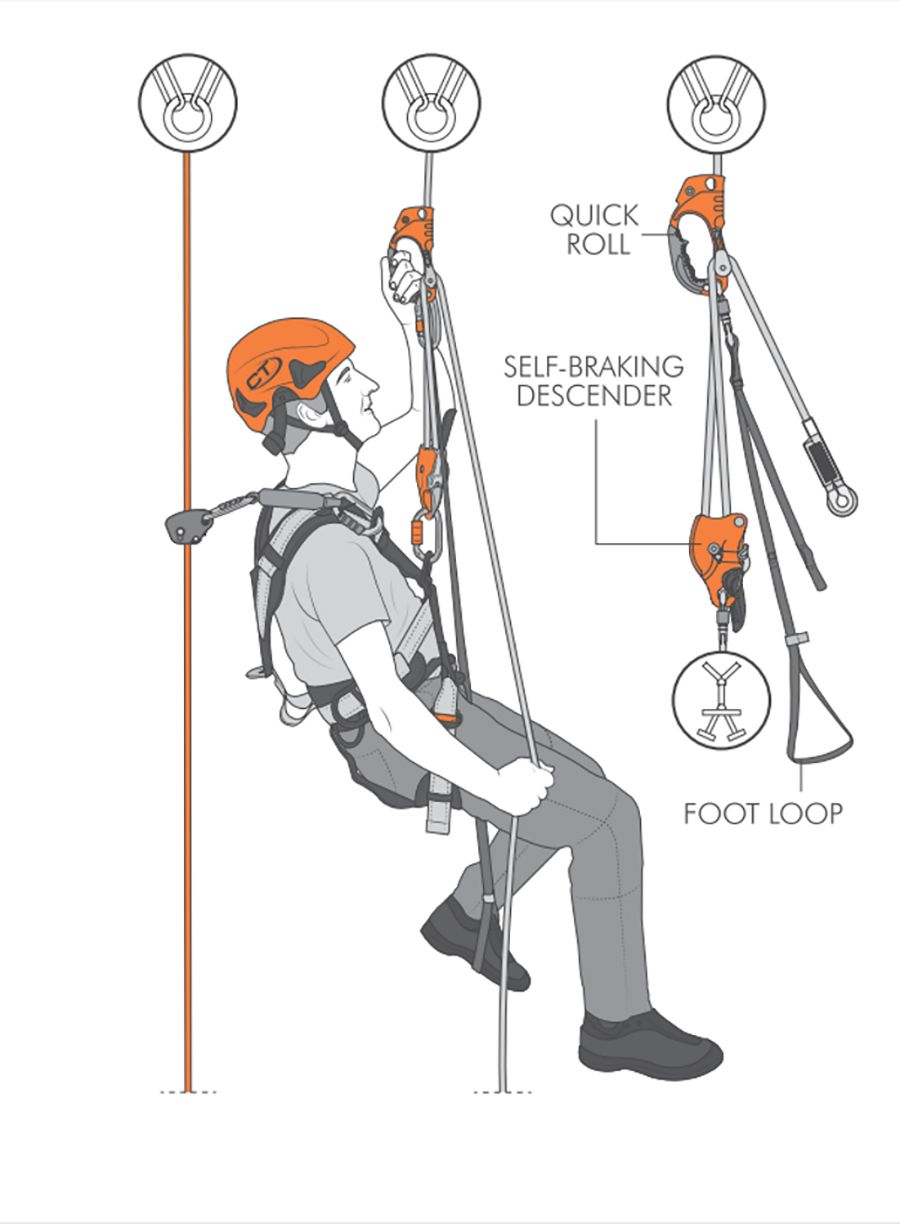 Самохват Climbing Technology Quick Roll Left - grey
