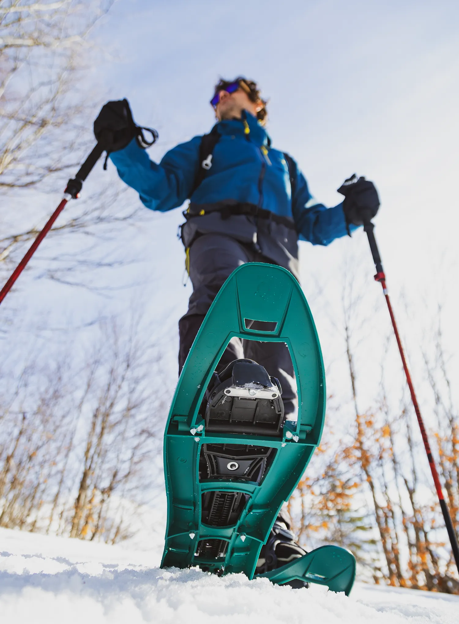Снегоходки Ferrino Pinter Rapid Fit Snowshoes - green