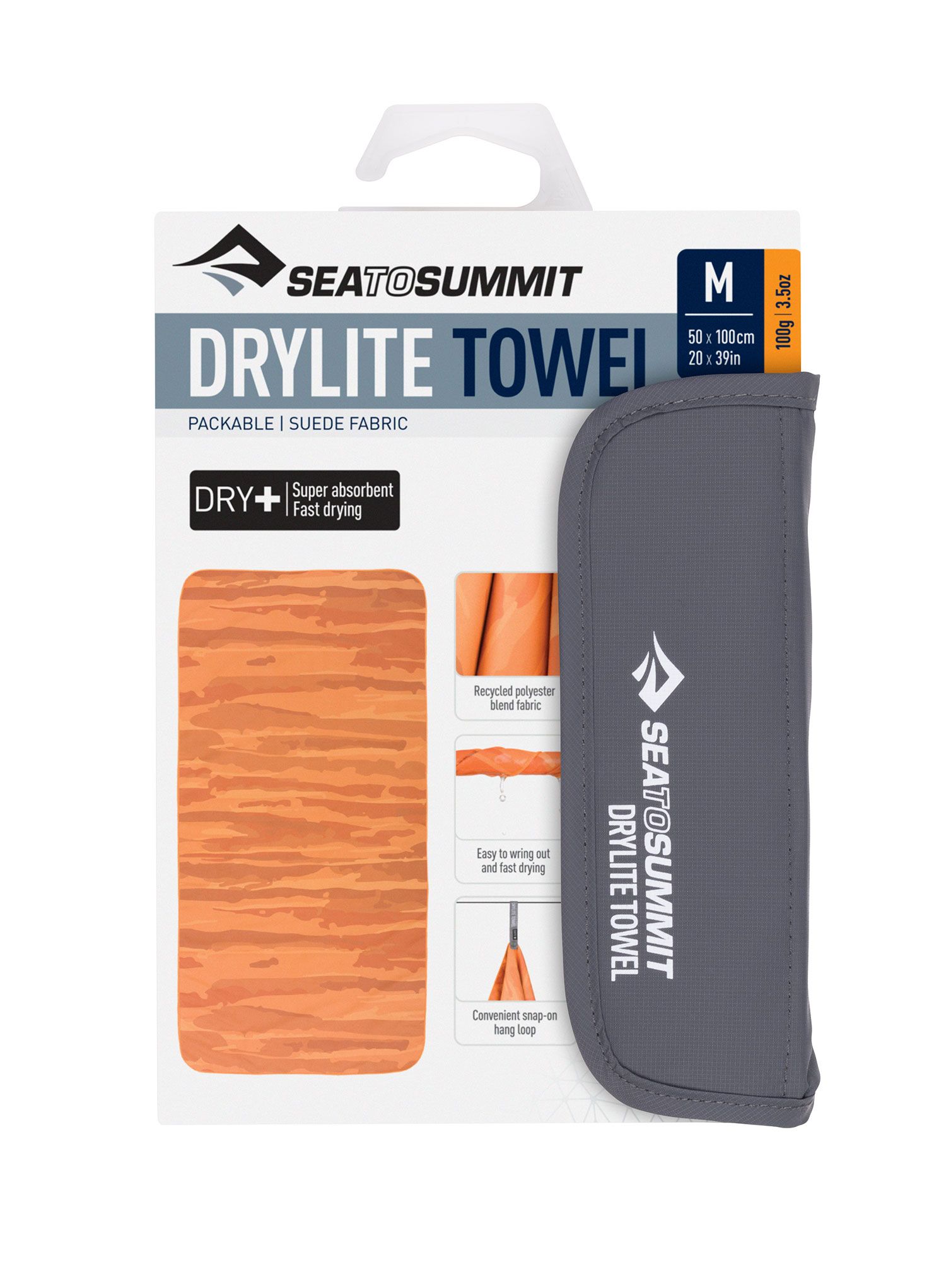Бързосъхнеща кърпа Sea To Summit DryLite Towel M - outback sunset