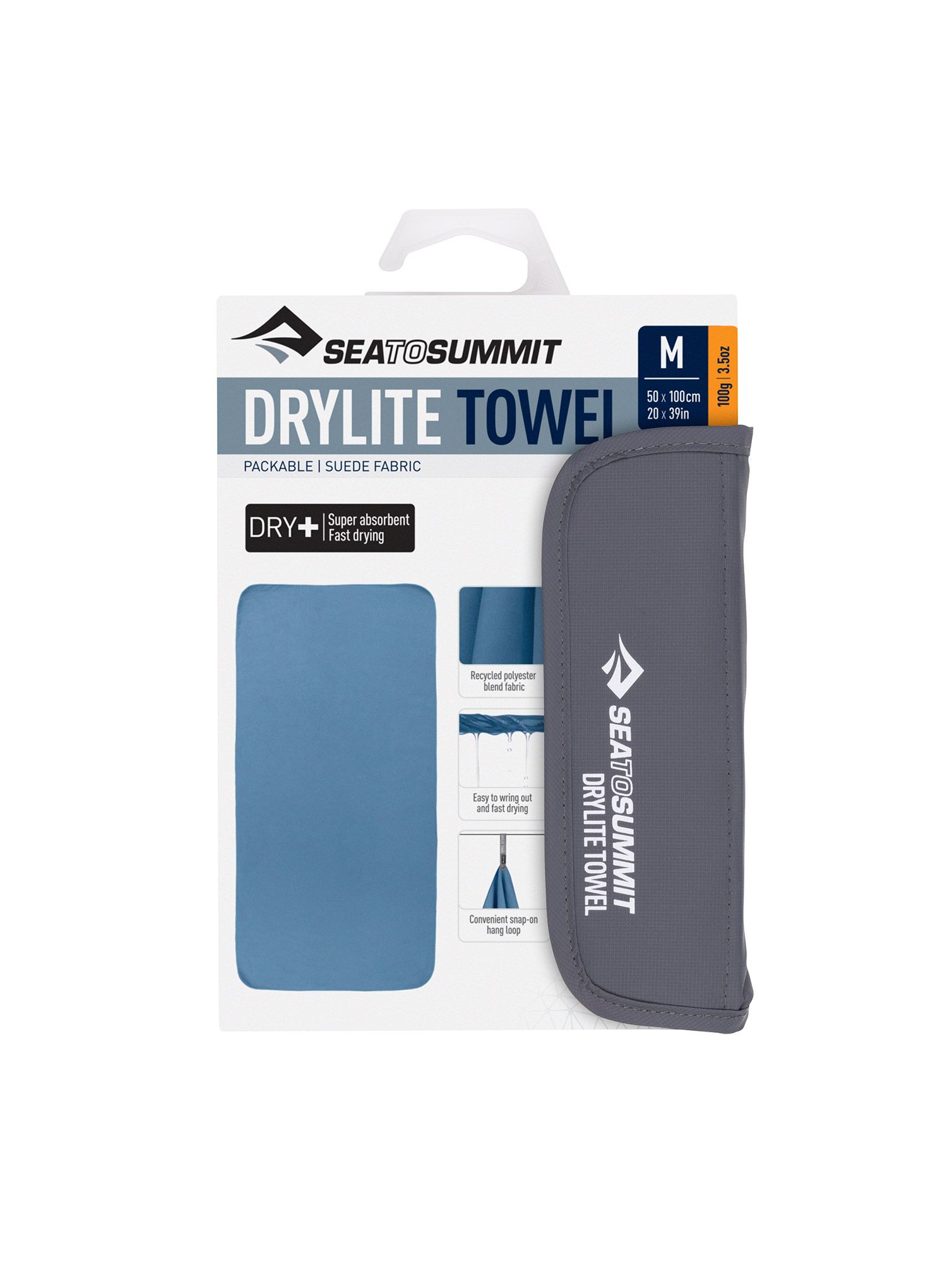 Бързосъхнеща кърпа Sea To Summit DryLite Towel M - moonlight