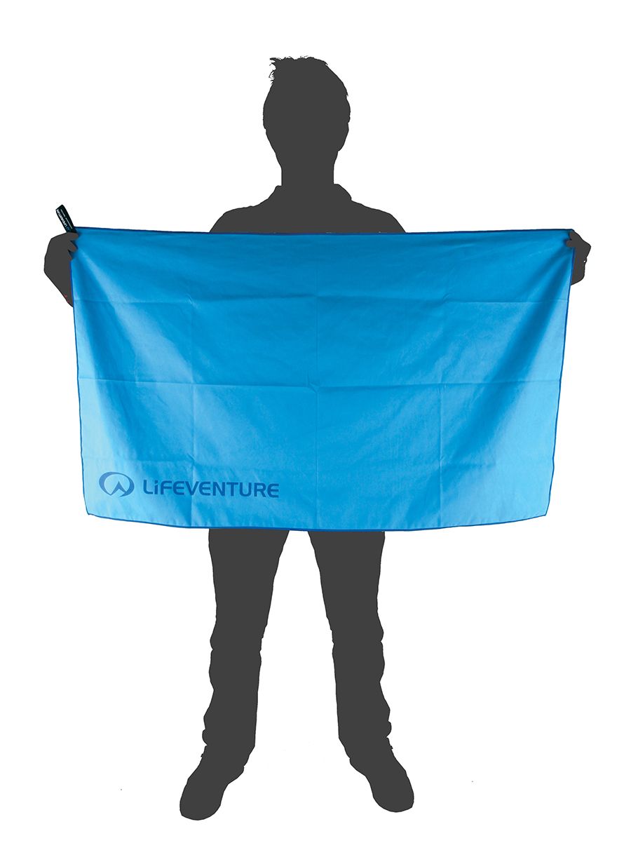 Бързосъхнеща кърпа Lifeventure SoftFibre Advance Trek M Towel - blue