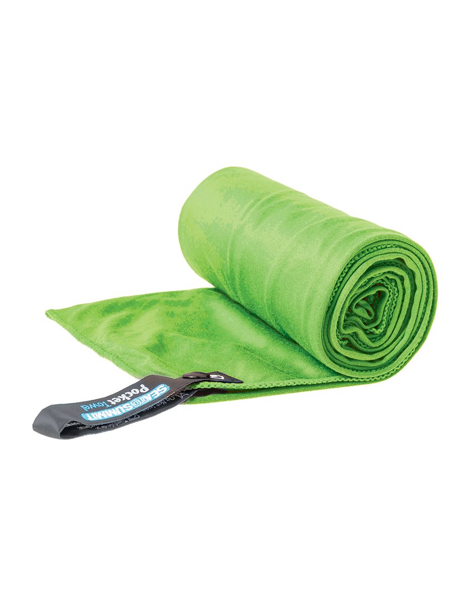 Бързосъхнеща кърпа Sea To Summit Pocket Towel S - lime