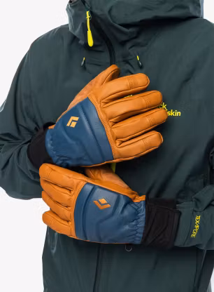 Скиорски ръкавици Black Diamond Spark Gloves - henna/blue