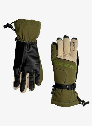 Скиорски ръкавици Viking Hudson GTX - olive/beige
