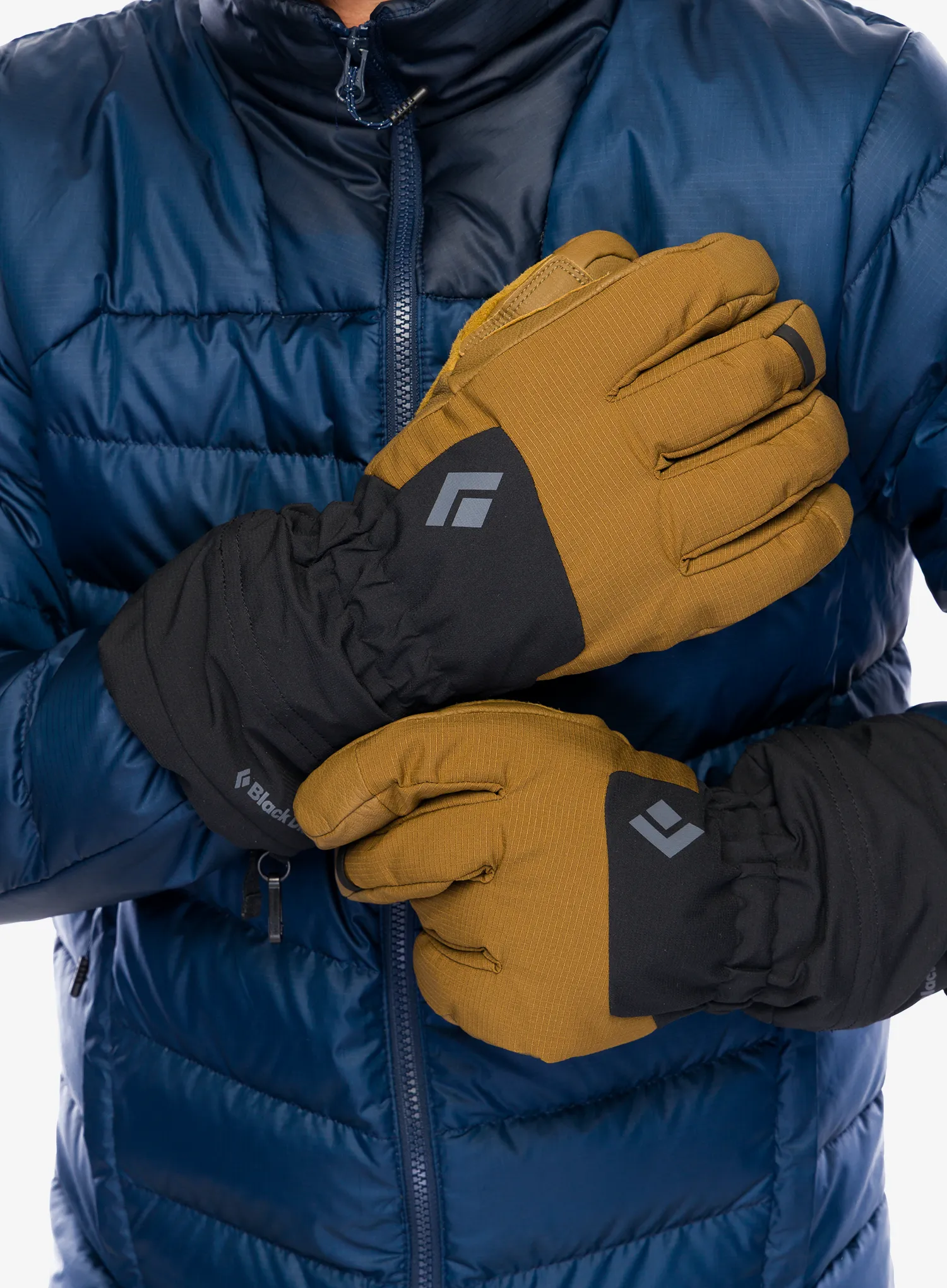Ръкавици за планина Black Diamond Soloist Gloves - dark curry