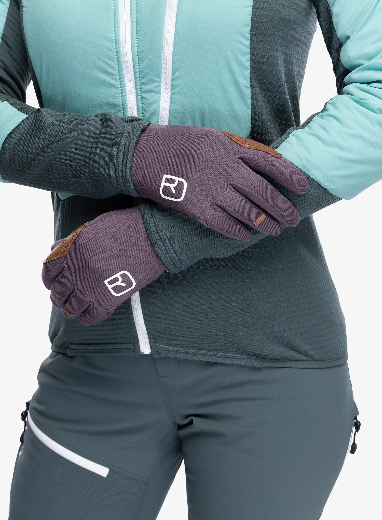 Дамски ръкавици Ortovox Fleece Light Glove - wild berry