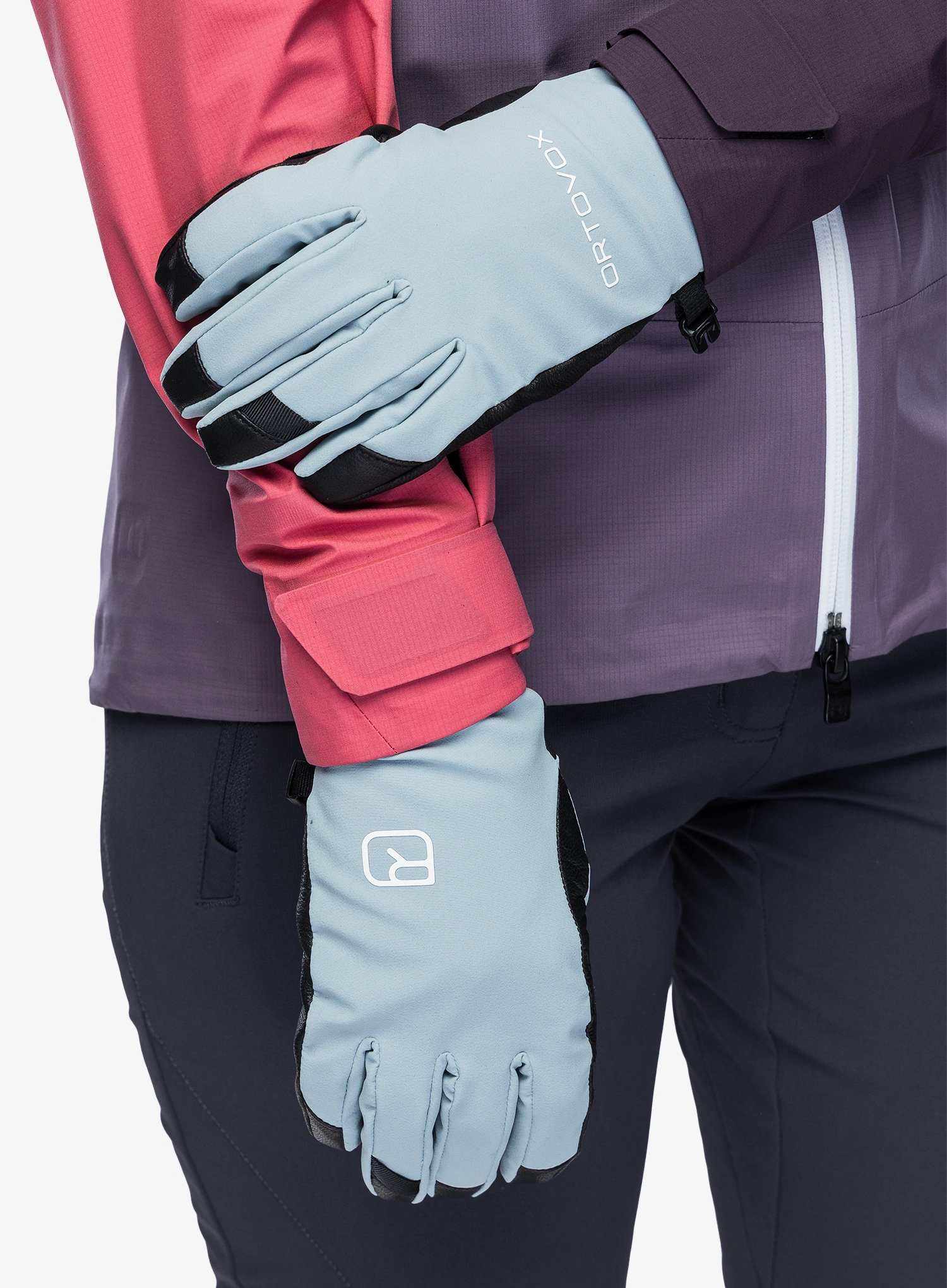Дамски ръкавици Ortovox Tour Glove - glacier grey