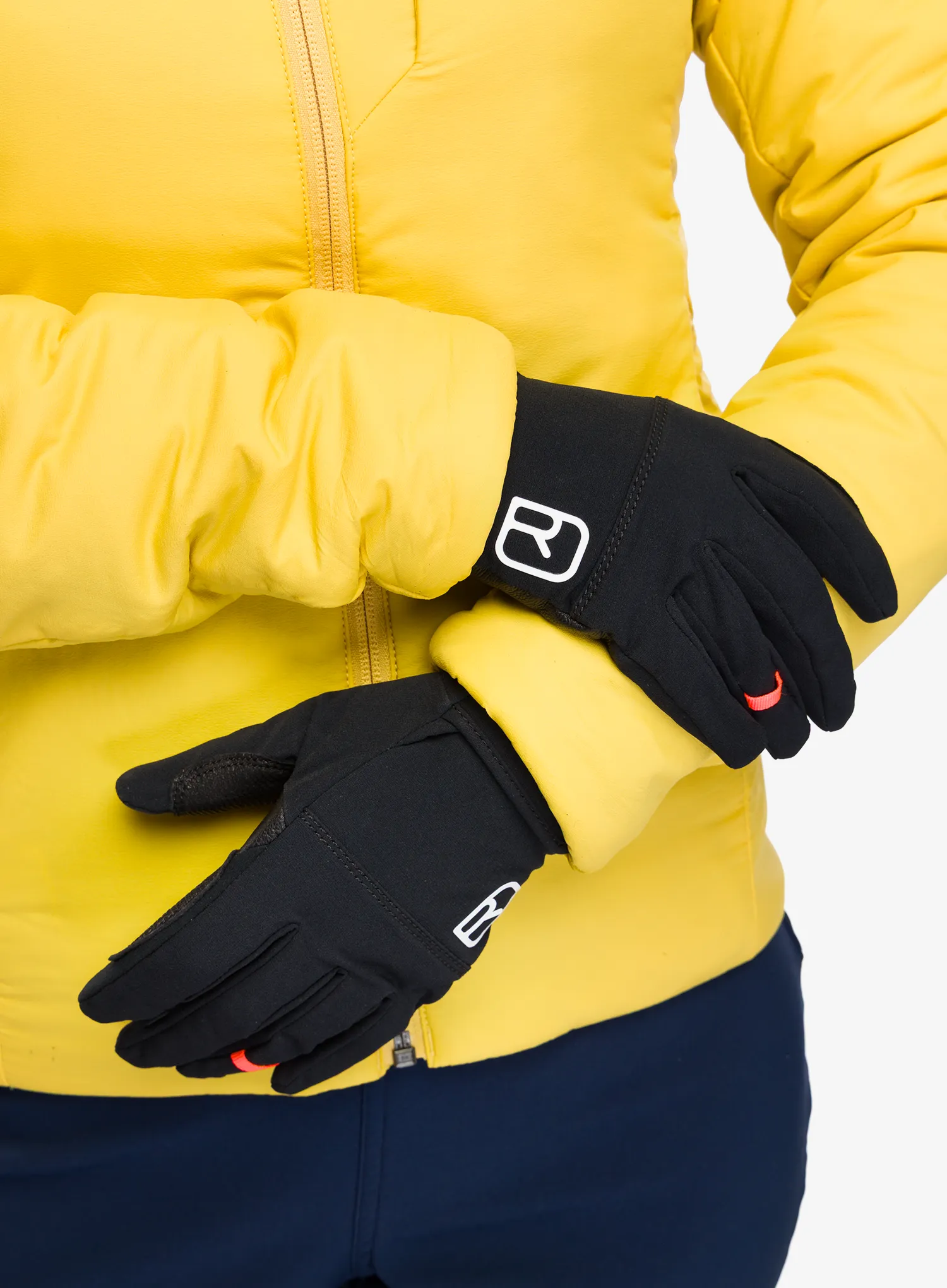 Дамски ръкавици Ortovox Tour Light Glove - black raven