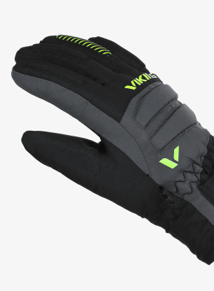Детски ръкавици Viking Flinx Ski - black/dark grey