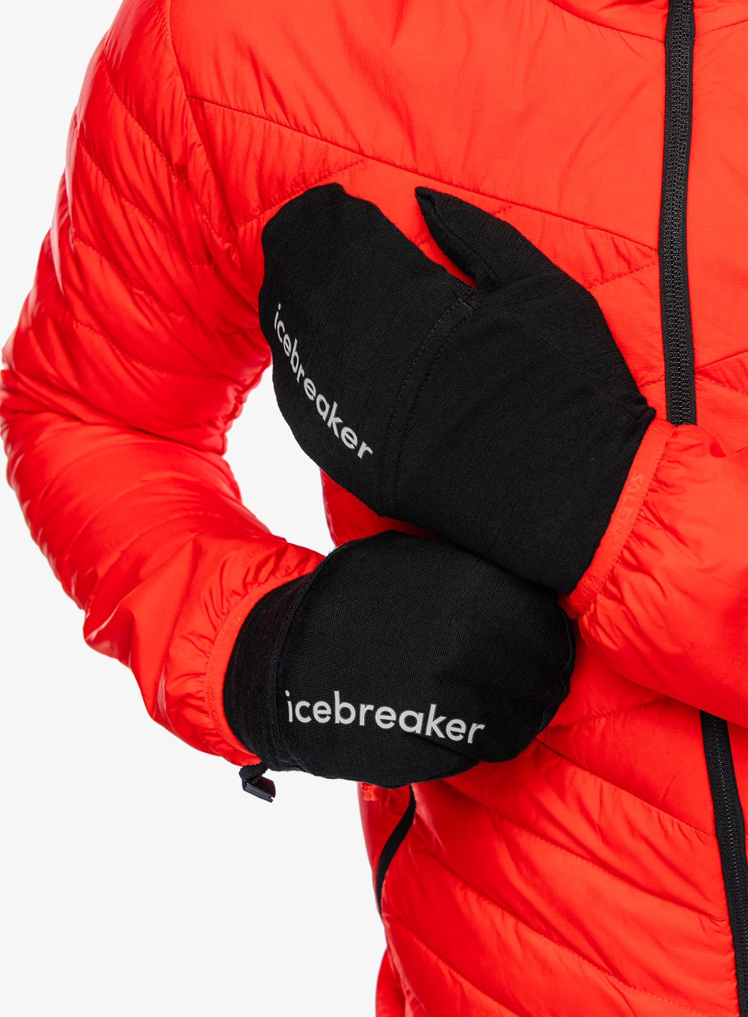 Ръкавици Icebreaker Merino Sierra Convertible Mitten - black