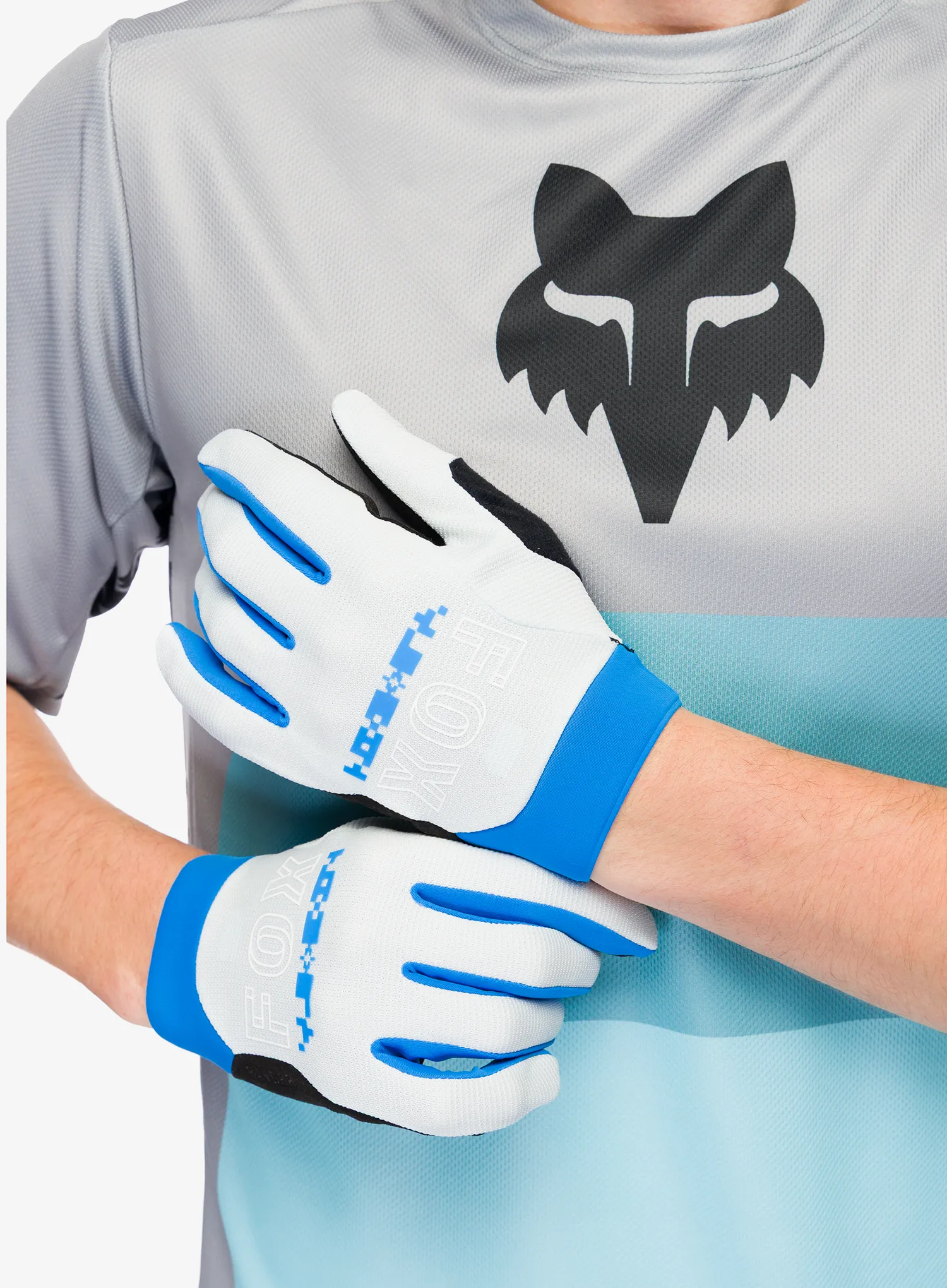 Ръкавици MTB Fox Ranger Glove Digi Image - pale blue