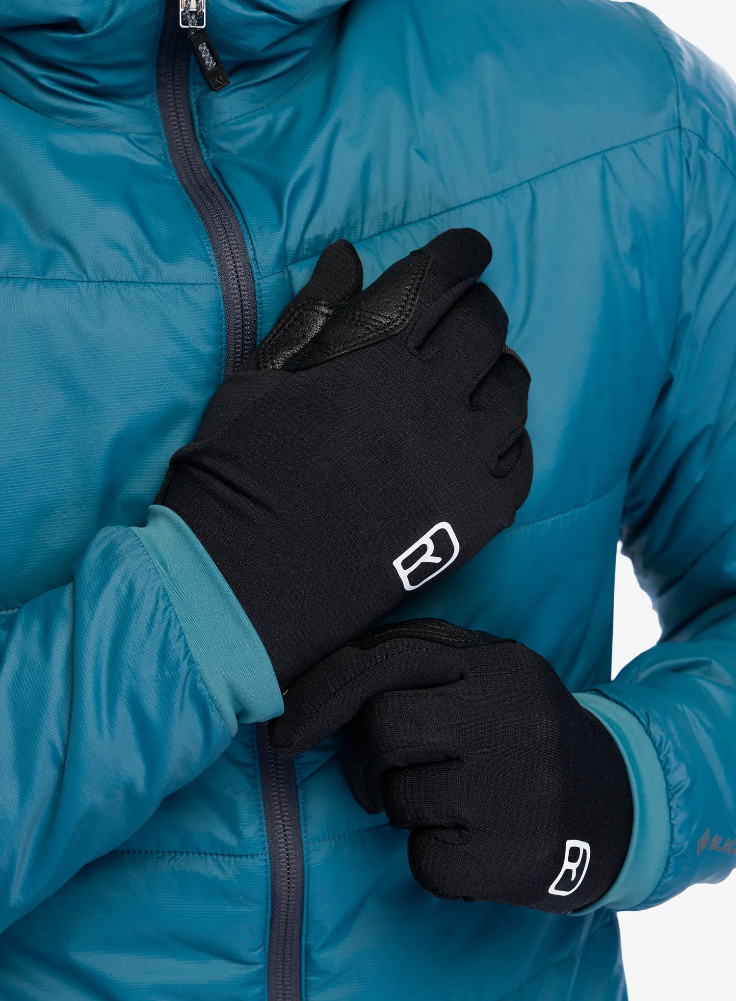 Ръкавици Ortovox Fleece Light Glove - black raven
