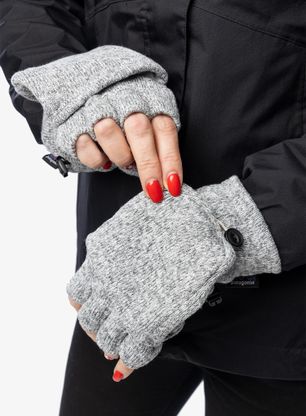 Поларени ръкавици Patagonia Better Sweater Gloves - birch white