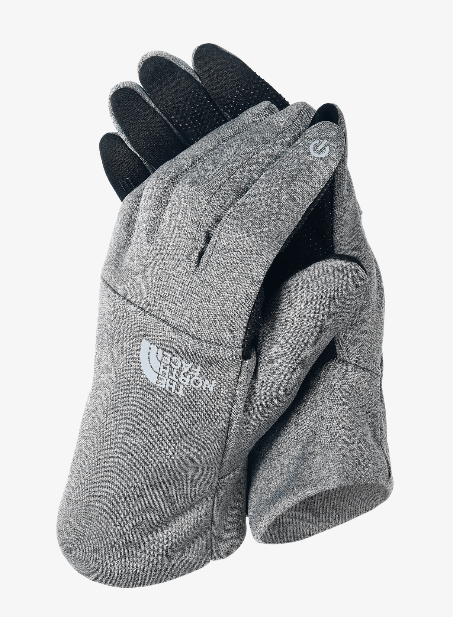 Поларени ръкавици The North Face Etip Recycled Glove - medium grey heather
