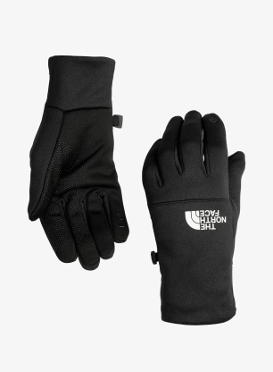 Поларени ръкавици The North Face Etip Recycled Glove - tnf black/tnf white