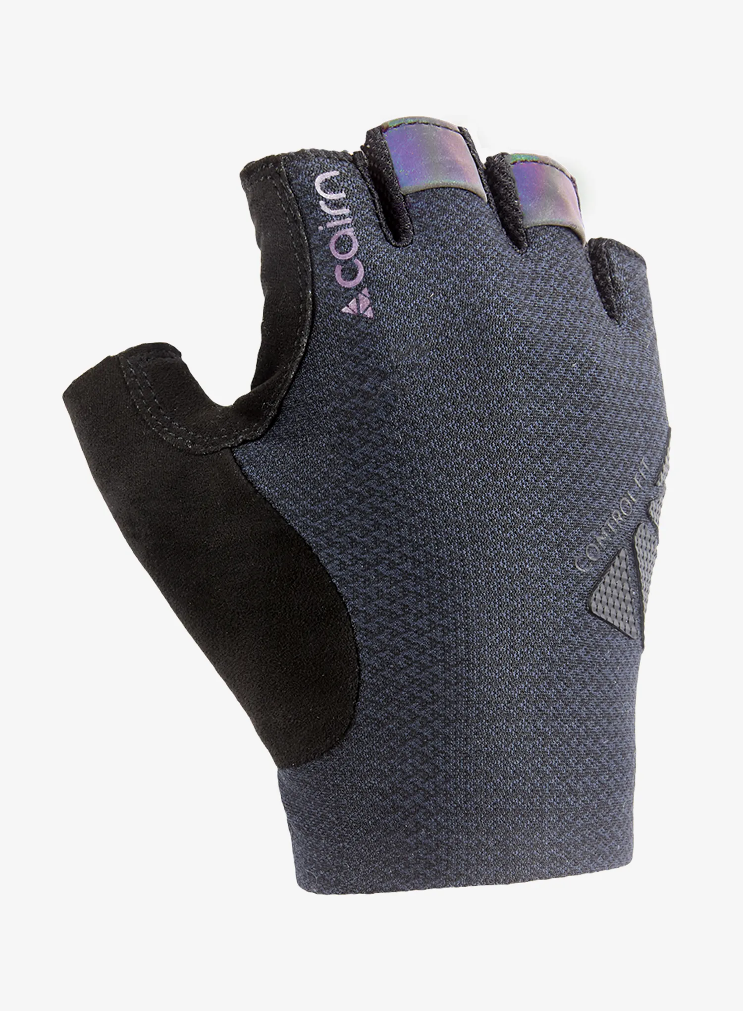 Велосипедни ръкавици без пръсти Cairn Onega Pro Gel - black chine holographic