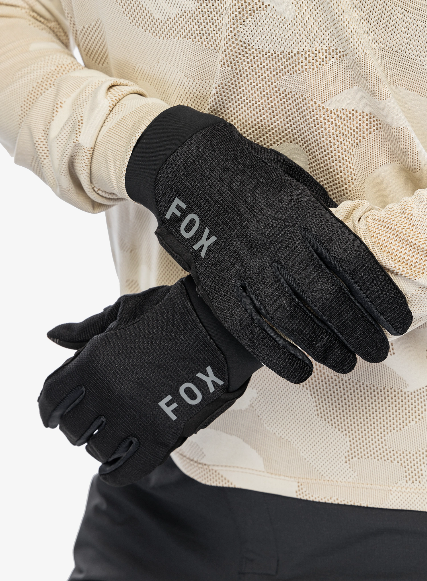 Дамски ръкавици за колоездене Fox Ranger Glove Gel - black/black