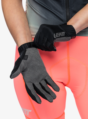 Дамски ръкавици за колоездене Leatt Glove MTB 1.0 GripR - stealth