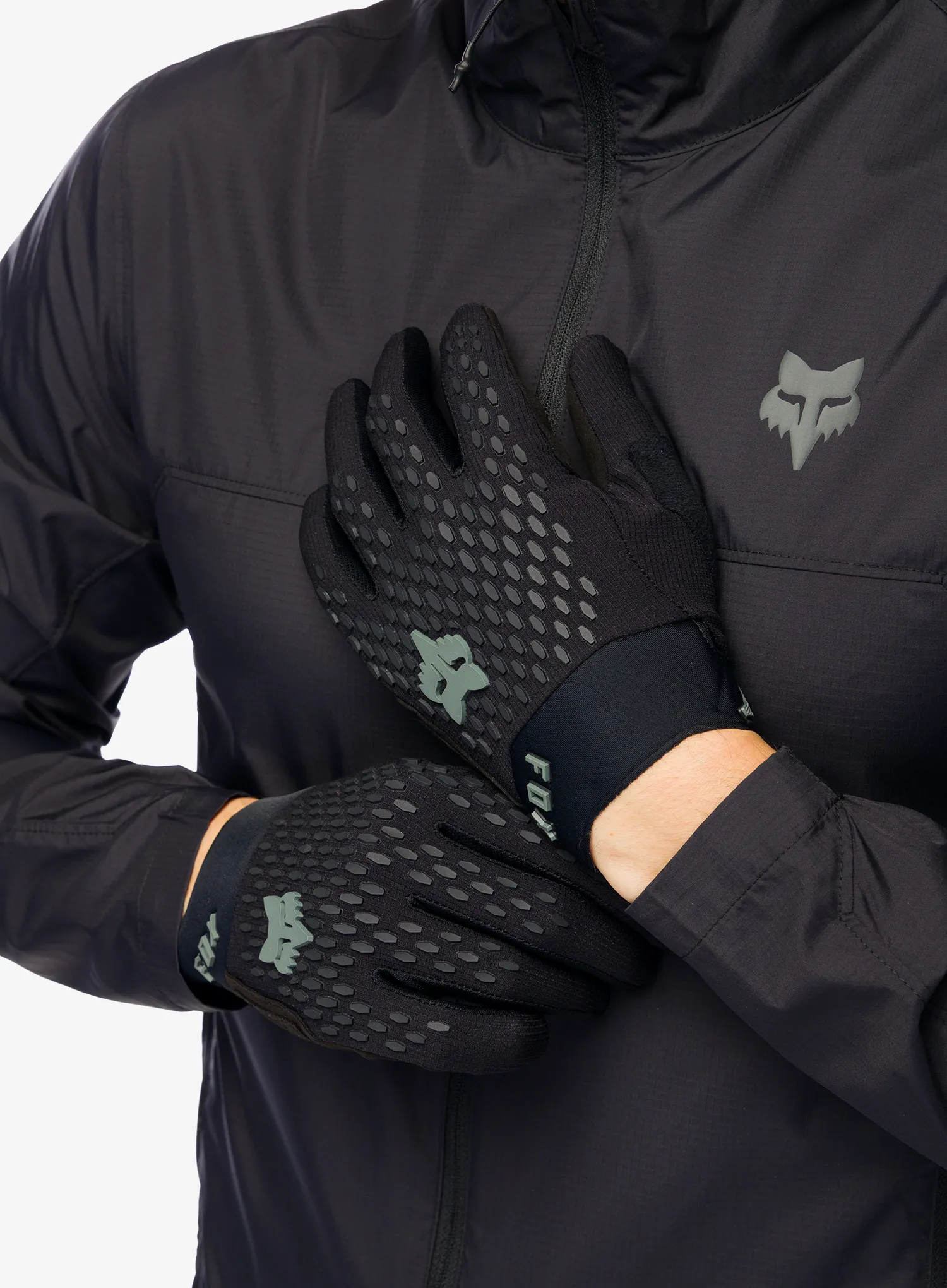 Ръкавици за колоездене Fox Defend Glove - black