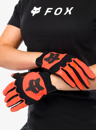 Ръкавици за колоездене Fox Dirtpaw Glove - fluo orange