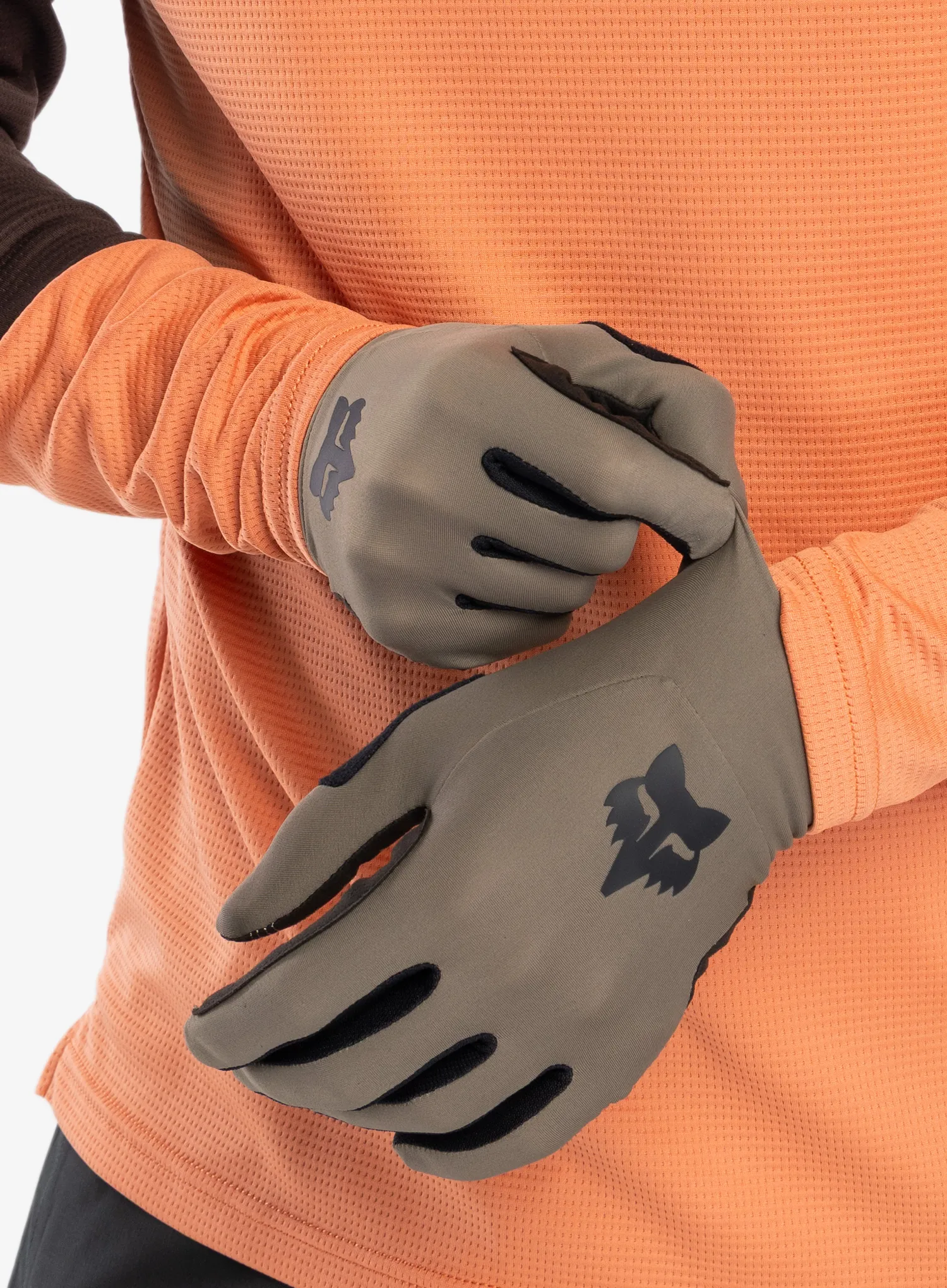 Ръкавици за колоездене Fox Flexair Glove - ash