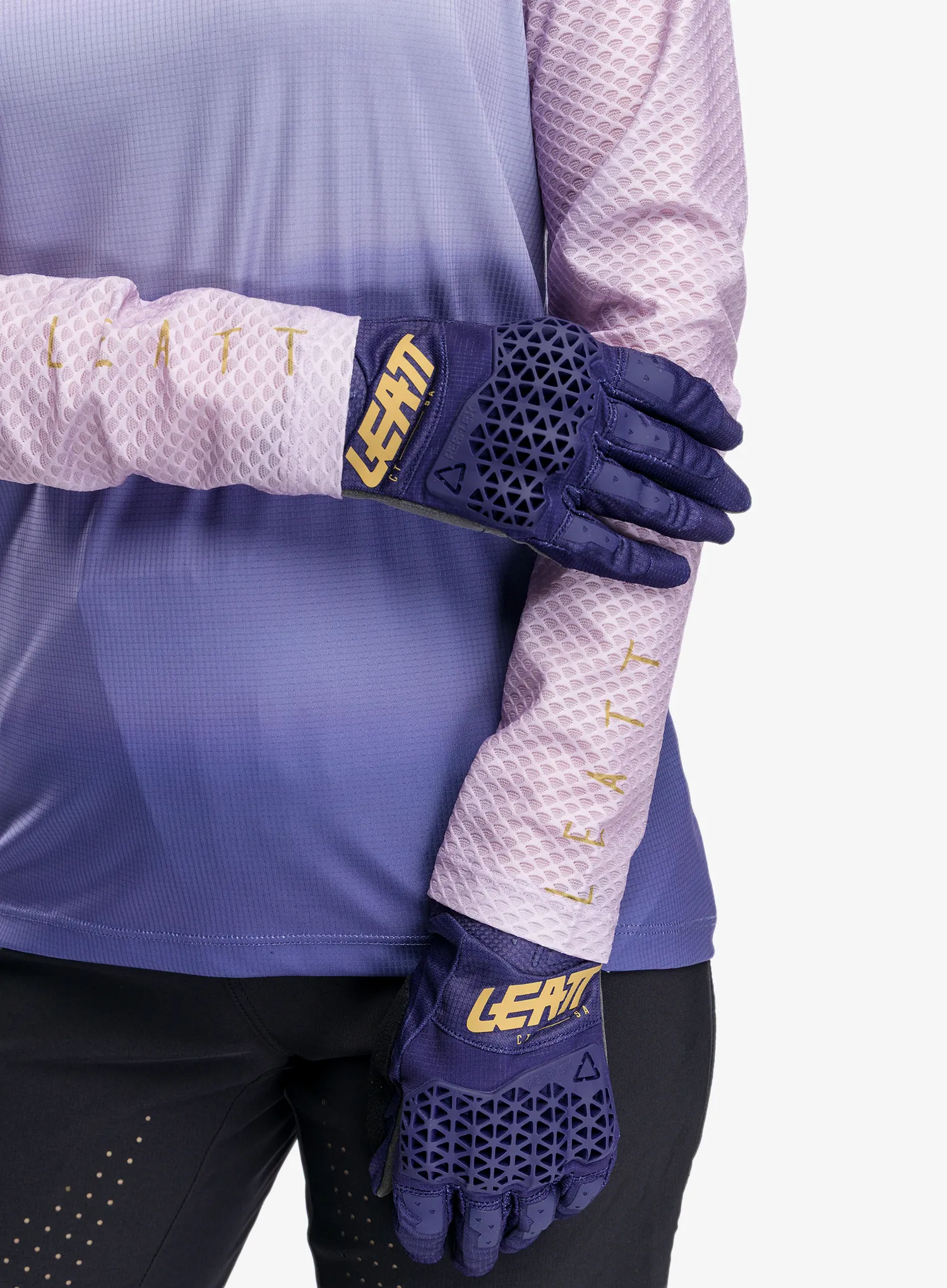 Ръкавици за колоездене Leatt Glove MTB 3.0 Lite - galaxy blue
