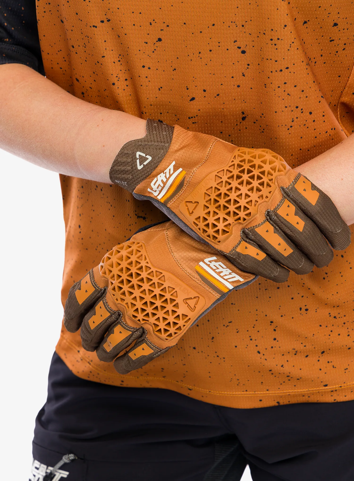 Ръкавици за колоездене Leatt Glove MTB 3.0 Lite - rust