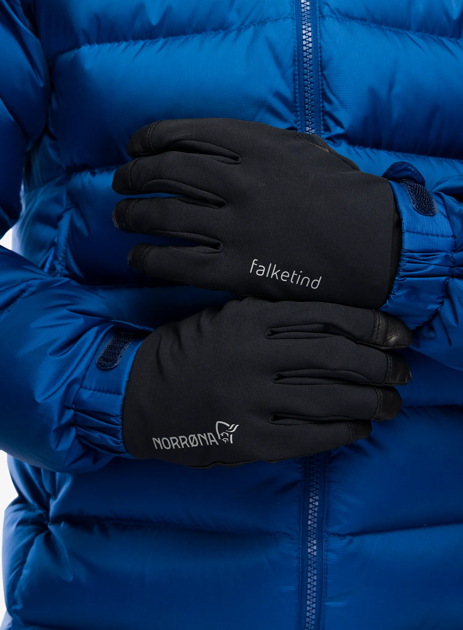 Ръкавици cофтшел Norrona Falketind Gore-Tex Infinium Short Gloves - caviar