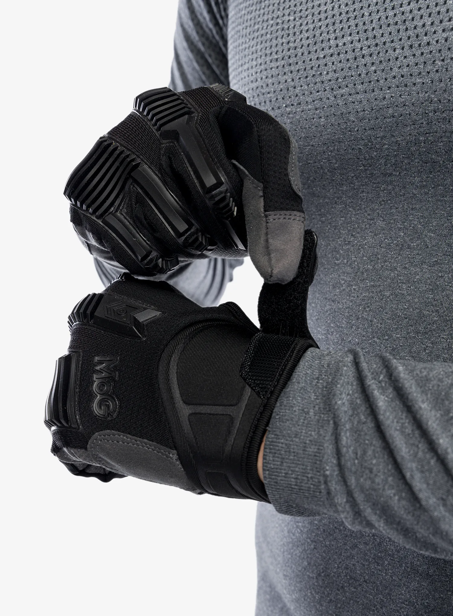 Тактически ръкавици MoG Target High Abrasion ErgoShield - black