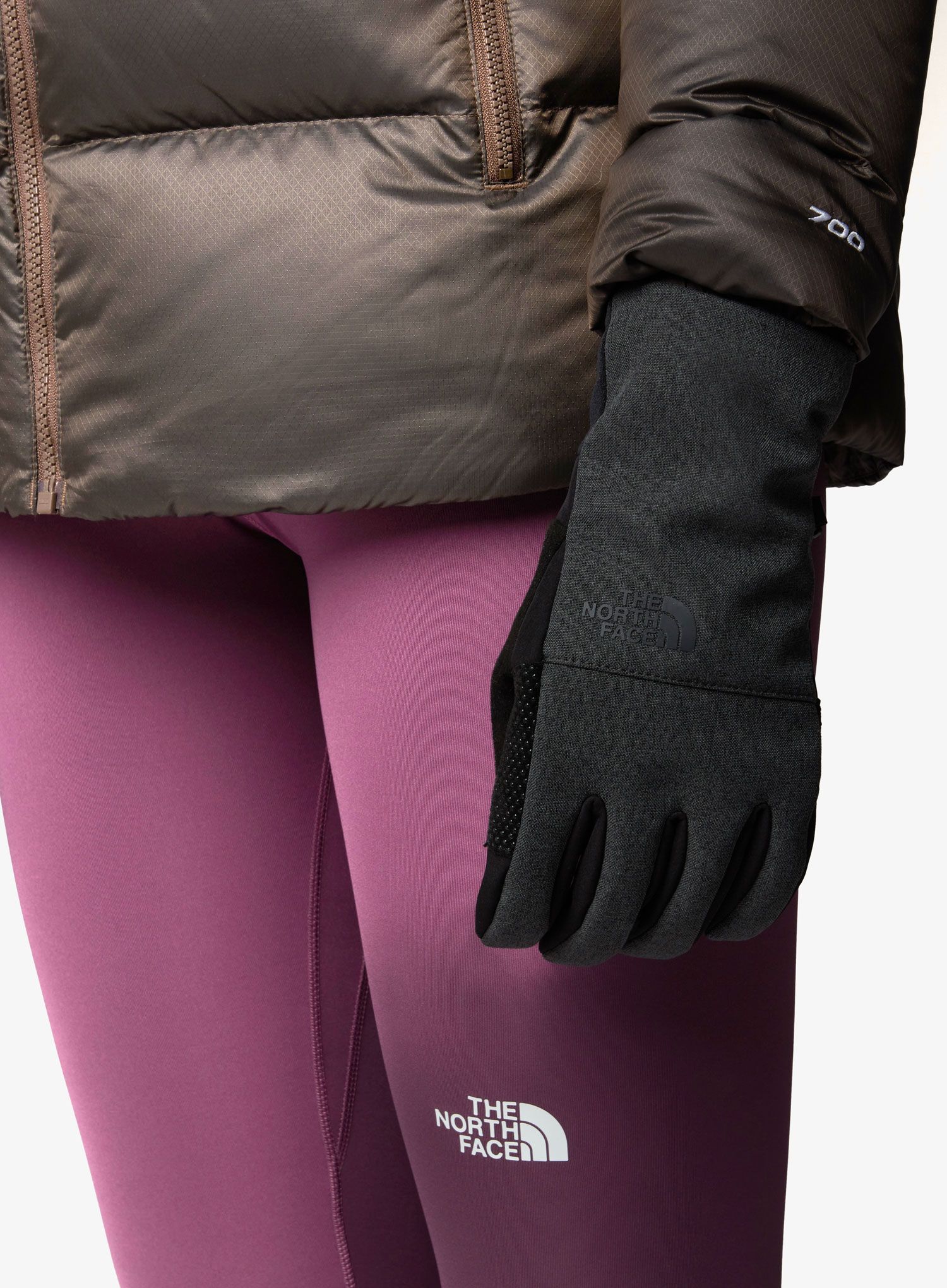 Дамски ръкавици за планина The North Face Apex Etip Glove - tnf dark grey heather
