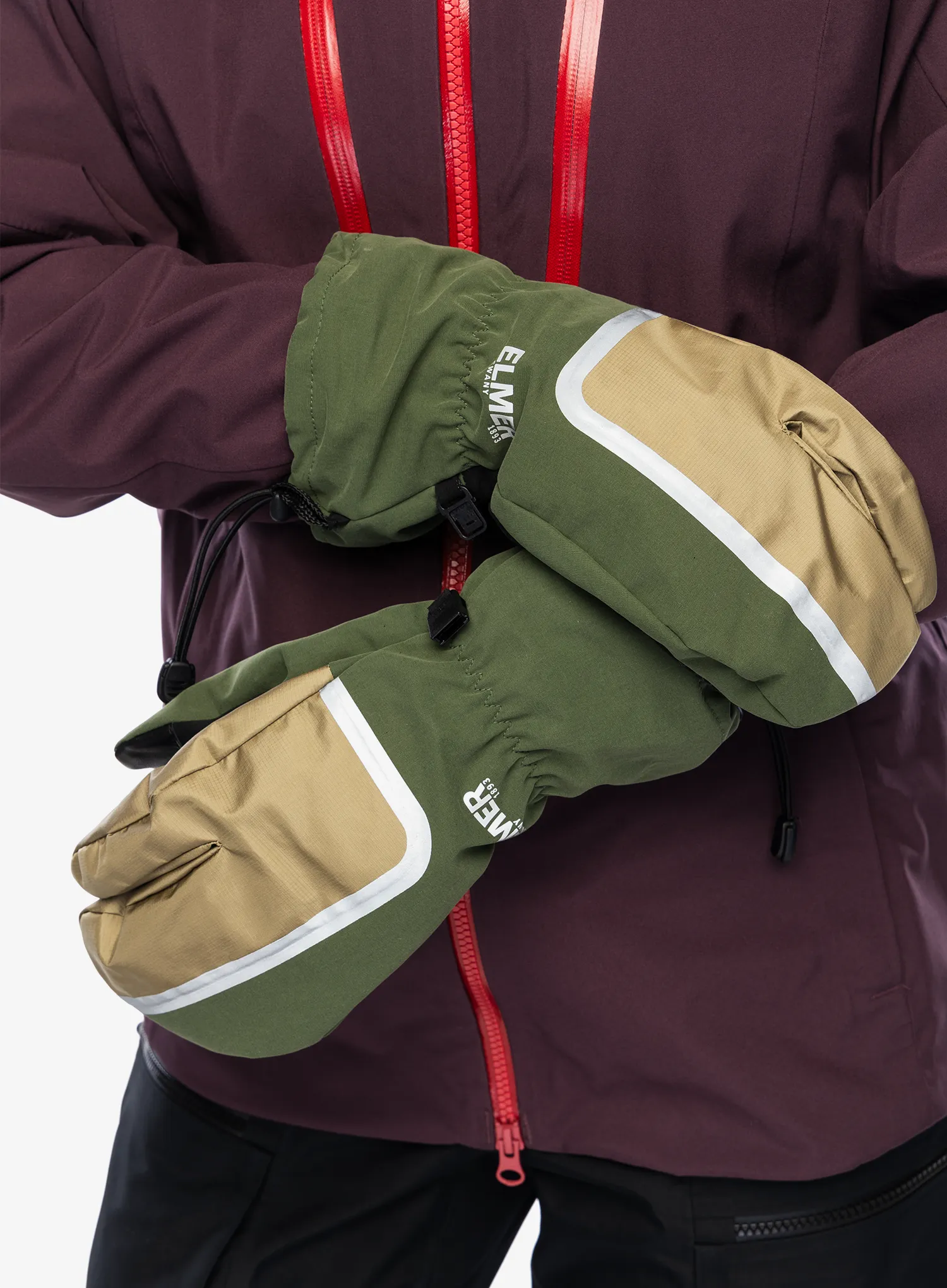 Ветроустойчиви ръкавици Elmer EM510 Windproof Over Trigger Mitten - khaki