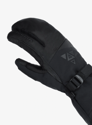 Дамски ръкавици с мембрана Viking Norvik Pro Lobster Freeride - full black