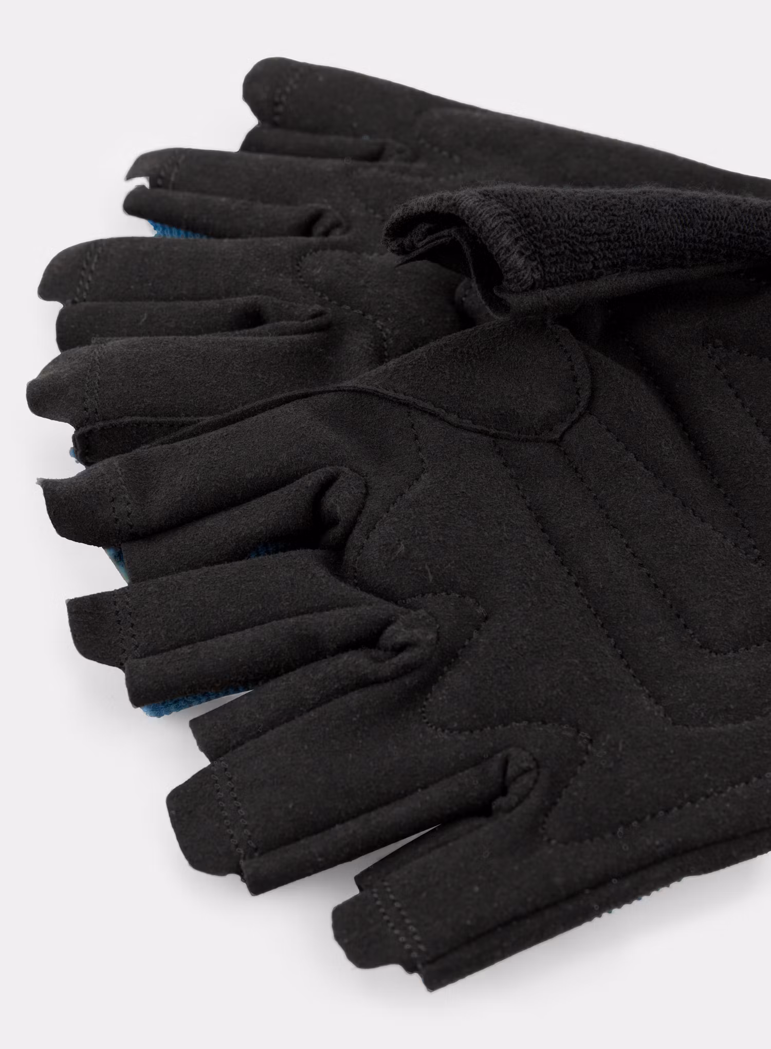 Планински ръкавици за работа с въже Black Diamond Crag Half-Finger Gloves - astral blue