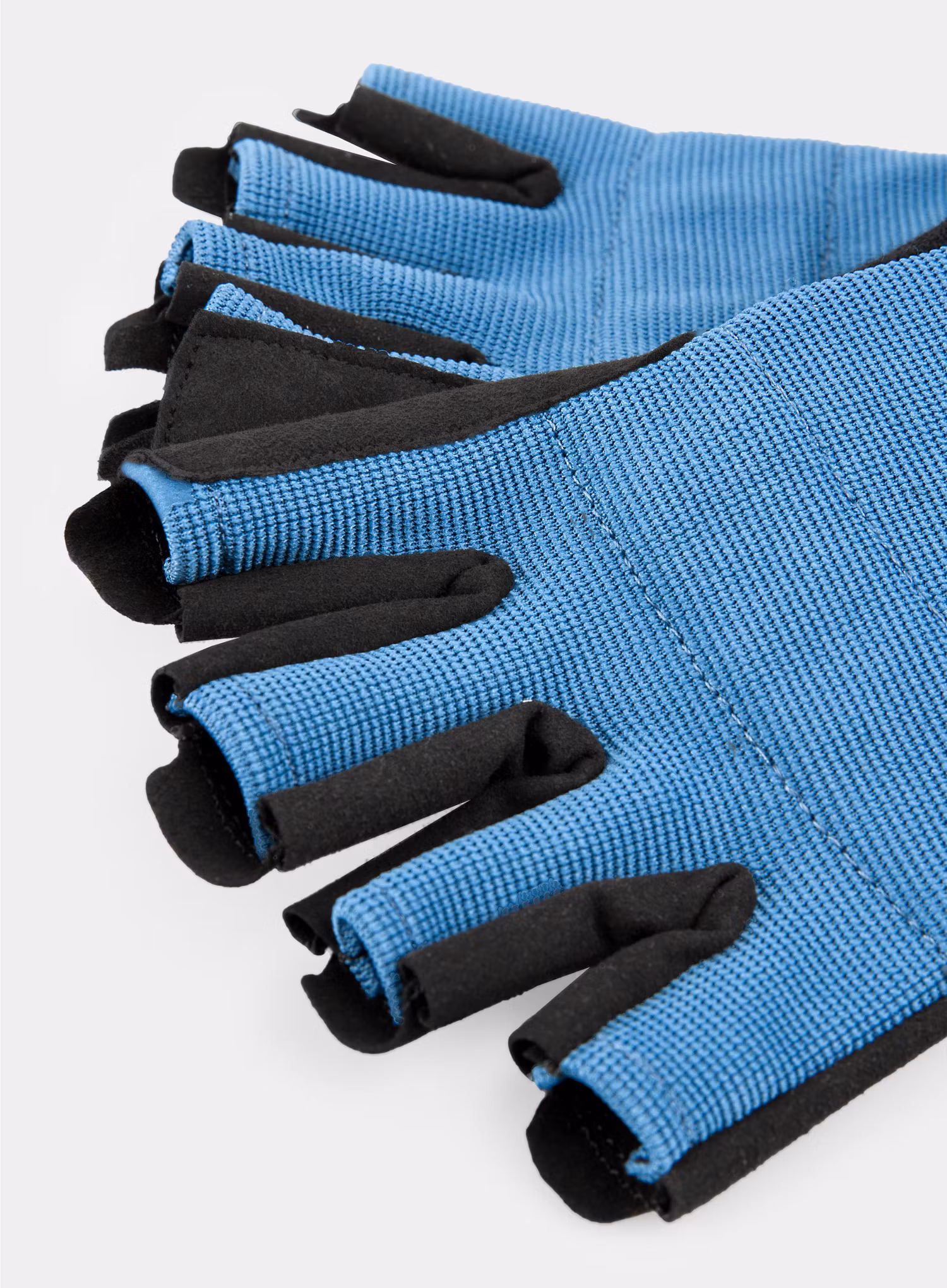 Планински ръкавици за работа с въже Black Diamond Crag Half-Finger Gloves - astral blue