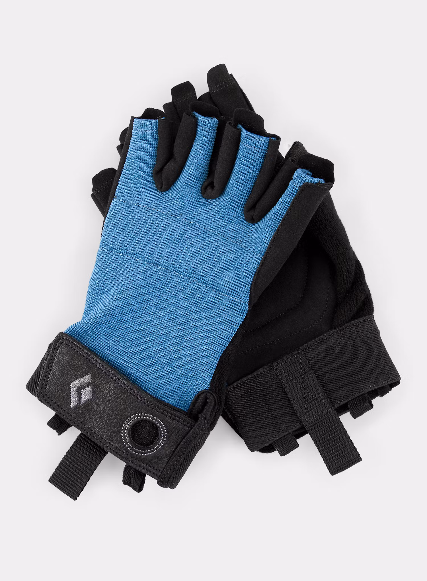 Планински ръкавици за работа с въже Black Diamond Crag Half-Finger Gloves - astral blue