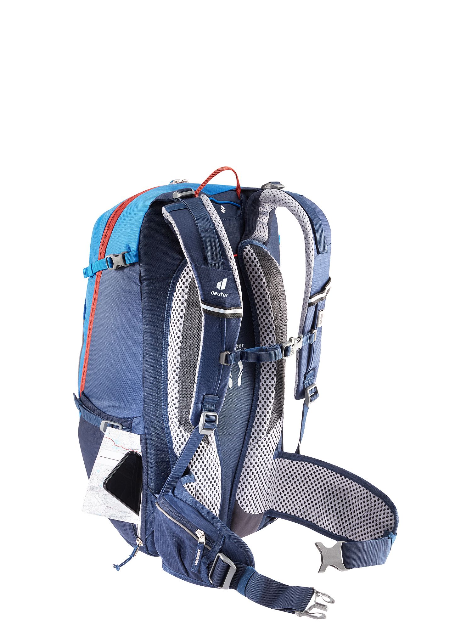 Велосипедна раница Deuter Trans Alpine 30 - lapis/navy