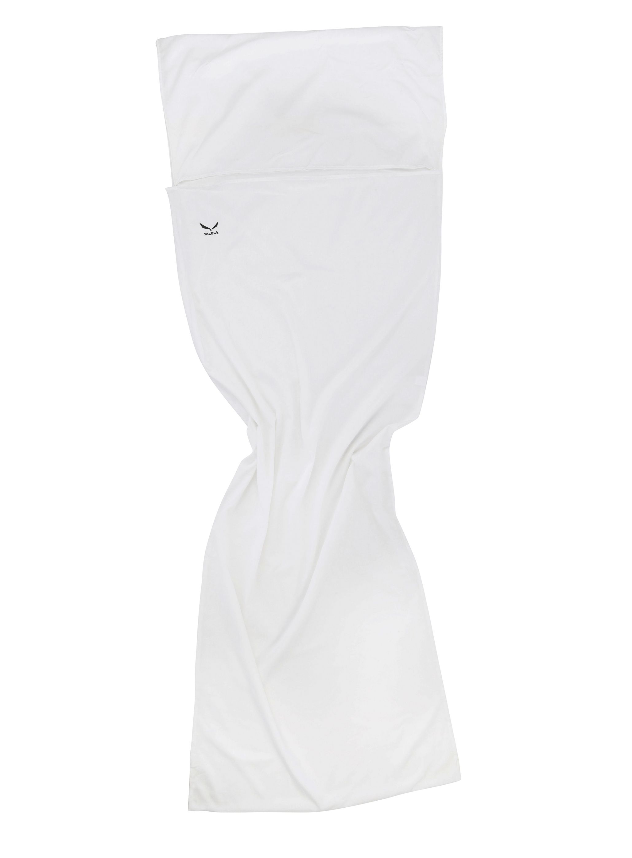 Чаршаф за спален чувал Salewa Cotton Fell Liner with Zip SIlverized - offwhite