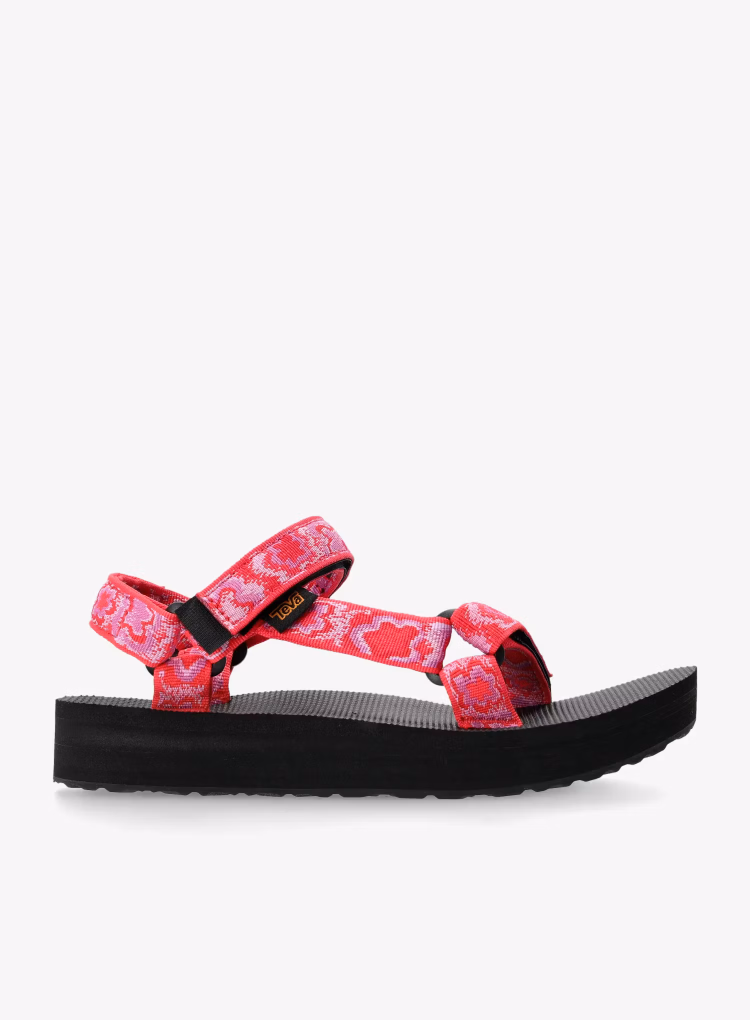Дамски сандали Teva Midform Universal - neon floral pink/purple