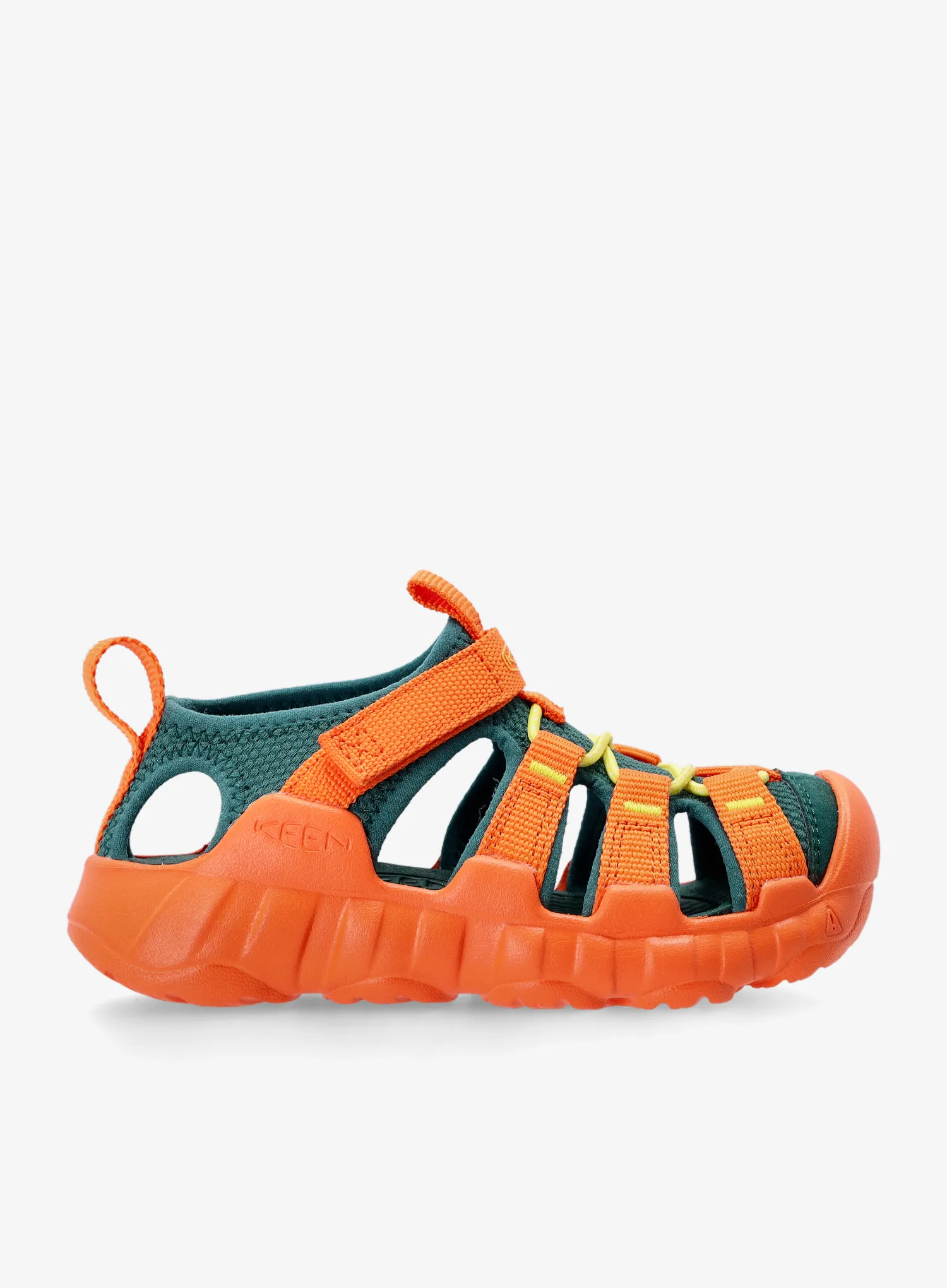 Детски сандали Keen Hyperport H2 - mediterranea/orange peel