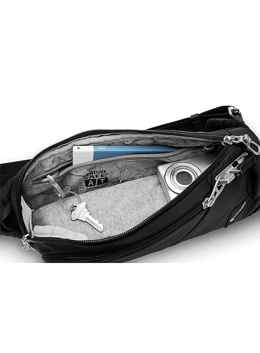 Чантичка за кръст Pacsafe Vibe 150 - jet black